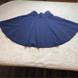 Orsay Dark Blue High waisted Flare Skirt Size 40